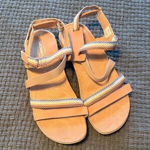 Merrell Tan and Multicolor Strappy Sandals